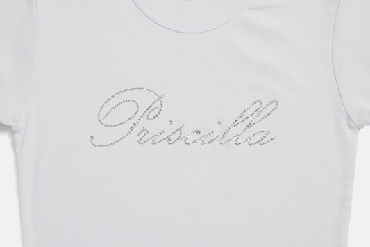 Priscilla Rhinestoned Babydoll Tee