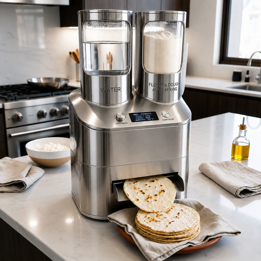 Automatic Tortilla & Flatbread Maker Machine