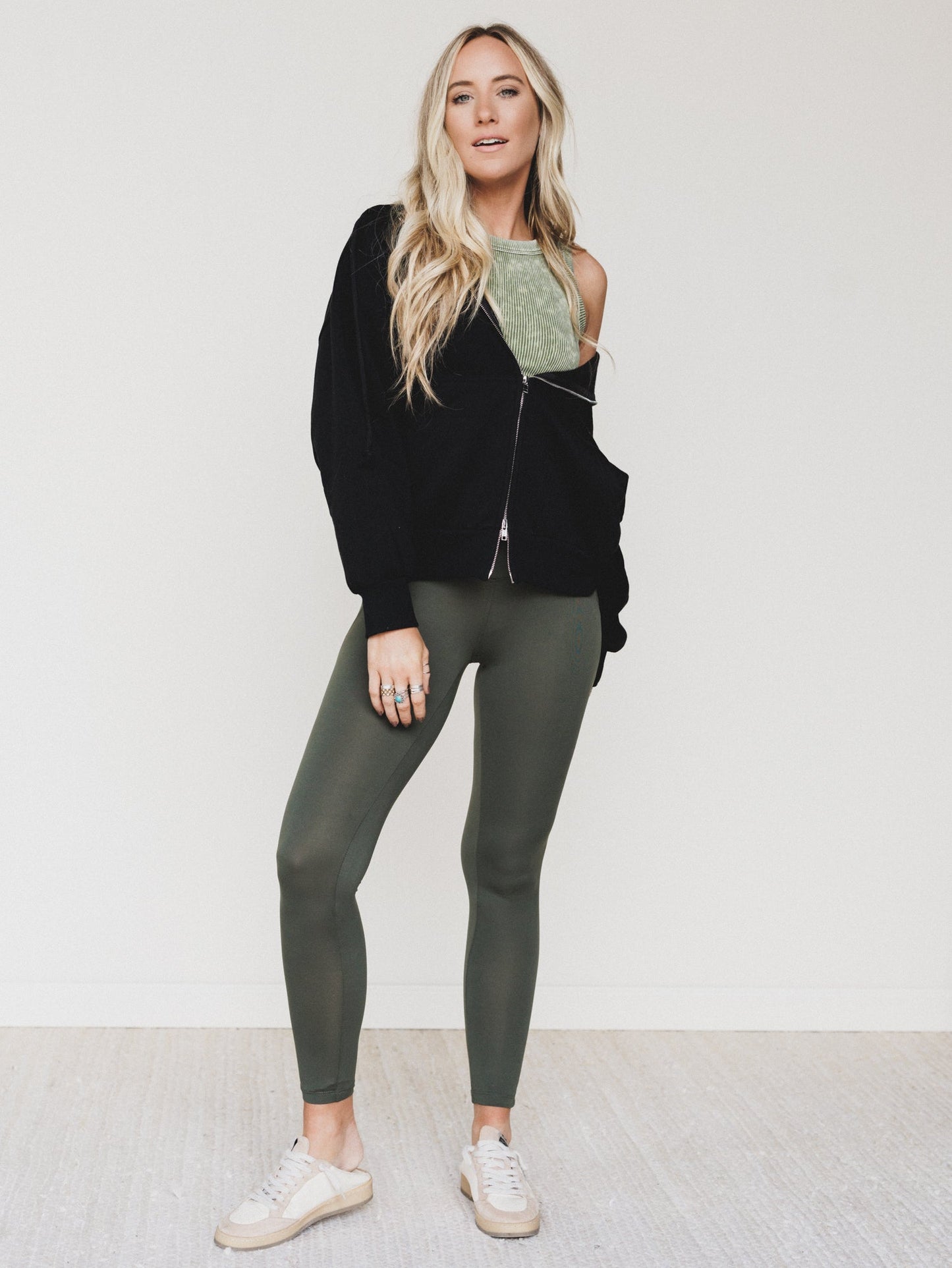 Harvest Spirit Leggings - Dark Olive
