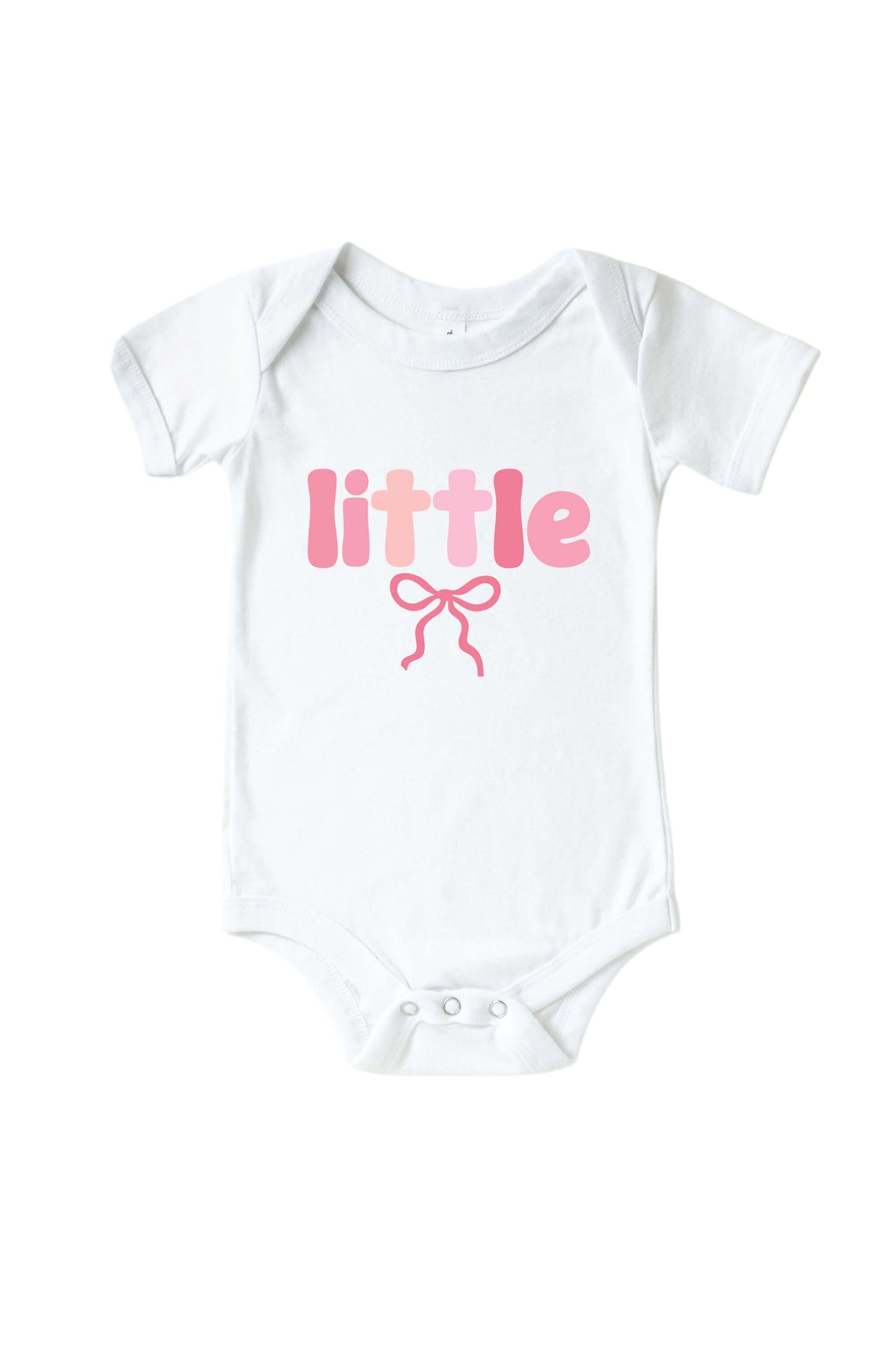 Birth Order Graphic Tee & Bodysuit | White