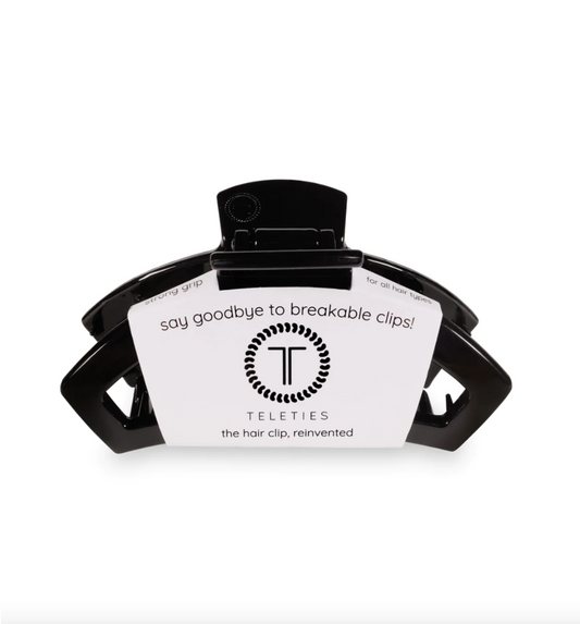 teleties medium hair clip - neutrals
