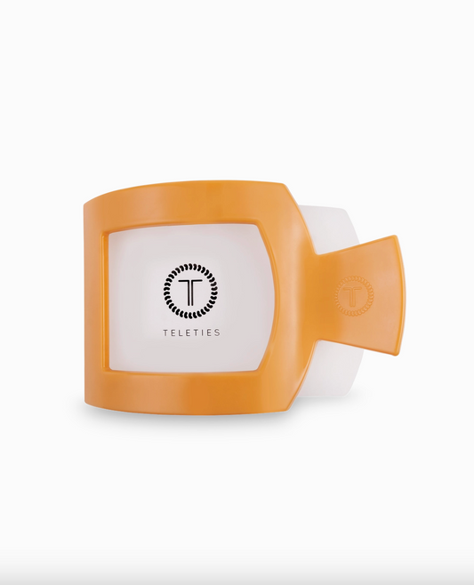 teleties medium flat square clip