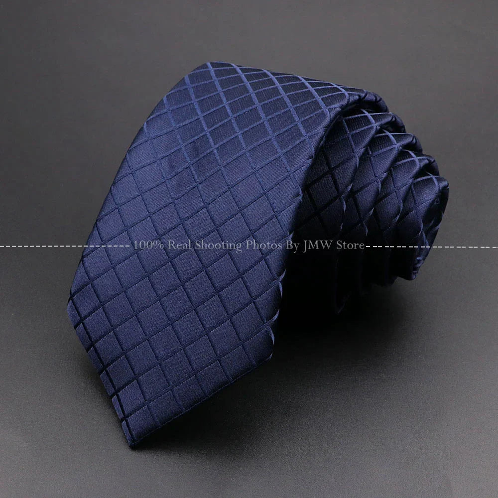 New Design Wedding Men Tie Purple Blue Solid Striped Plaid Dots Neckties Men Business Dropshipping Groom Collar Accessories Gift