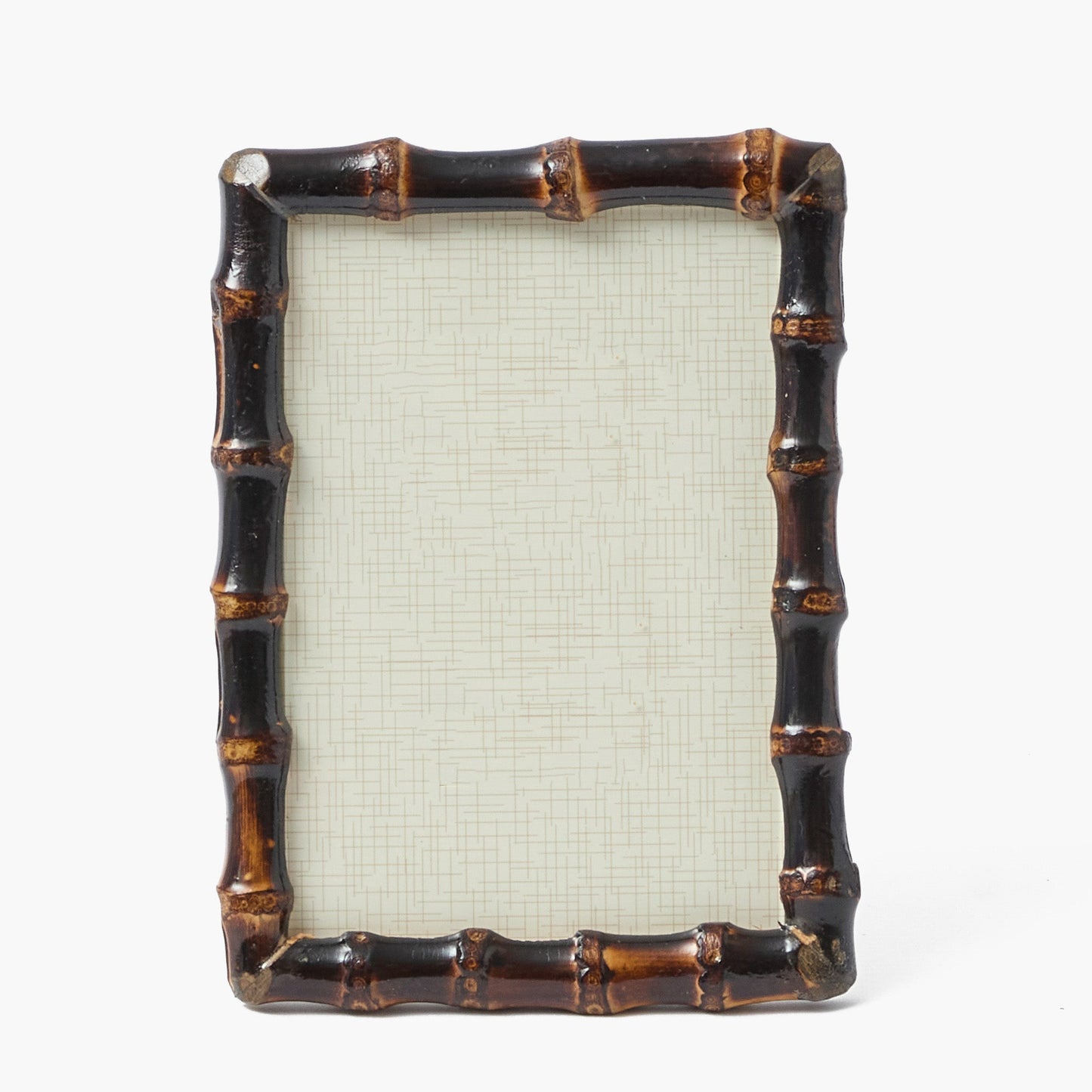 Burnt Bamboo Photo Frames (Set of 2)