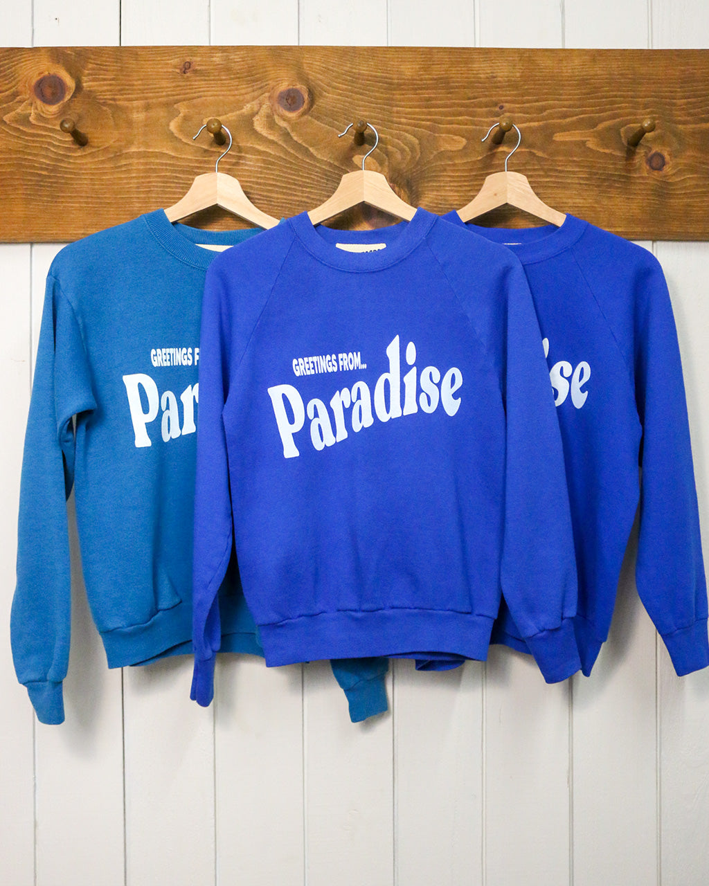 Greetings From Paradise Sweatshirt - Blue