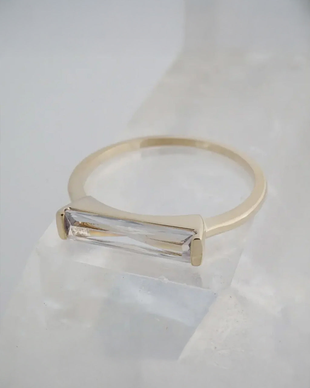 Lorena Baguette Ring - Gold