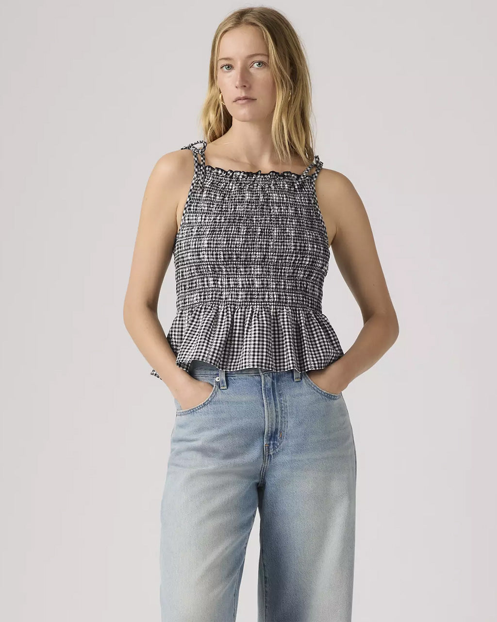 Monaco Blouse - Springtime Dobby