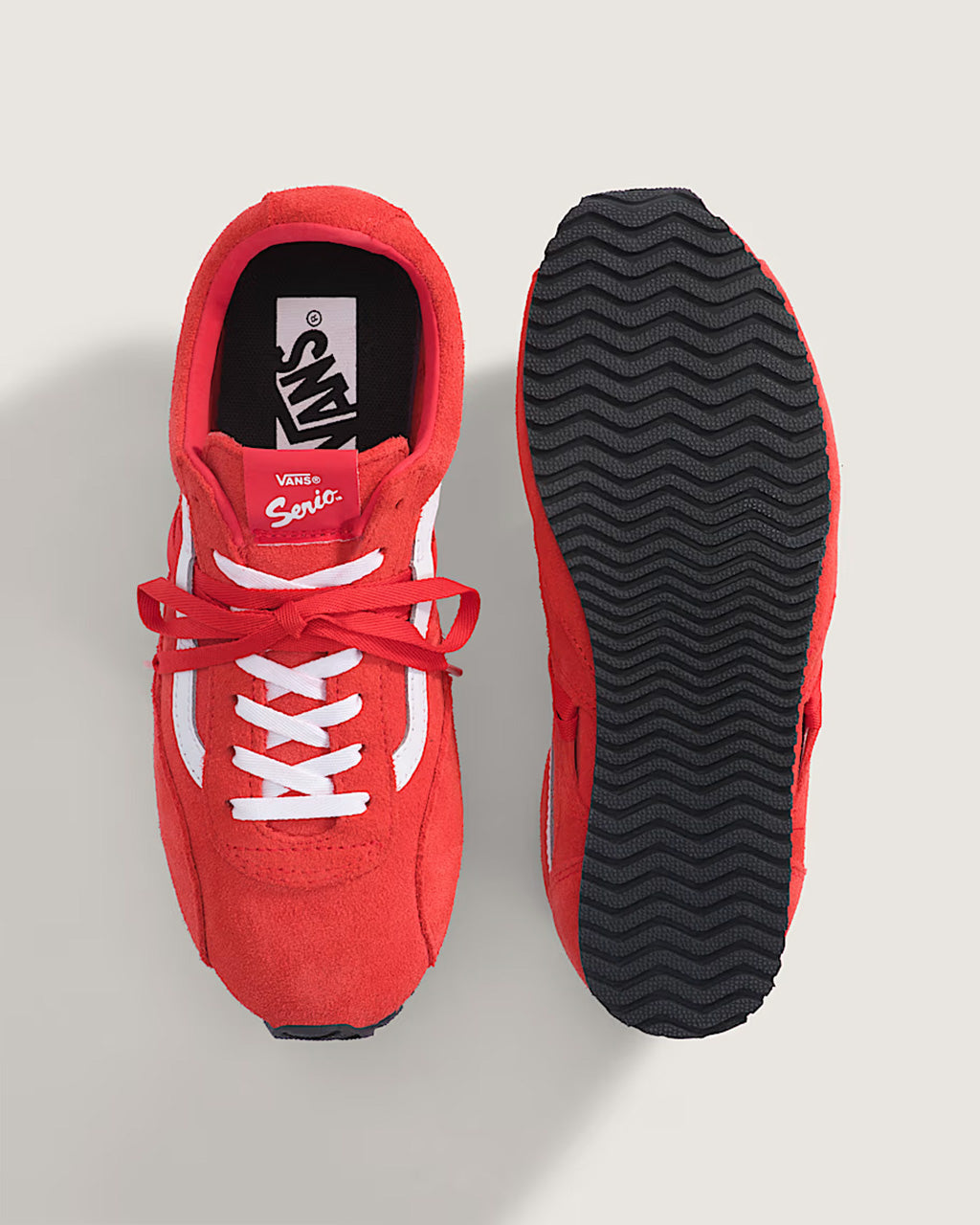 Premium Super Low Pro Trainer Sneaker - Tomato