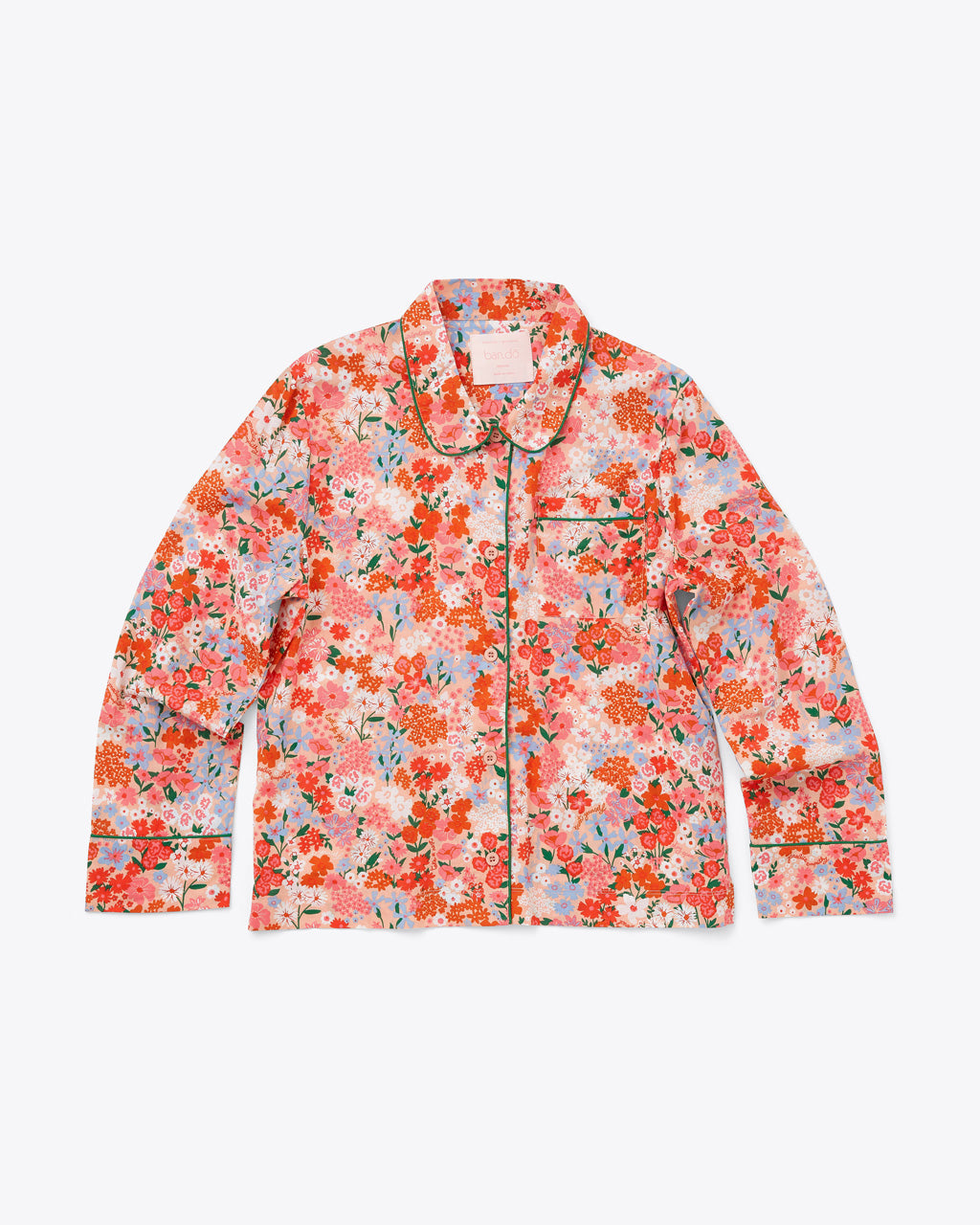 Long Sleeve Leisure Shirt - Secret Garden