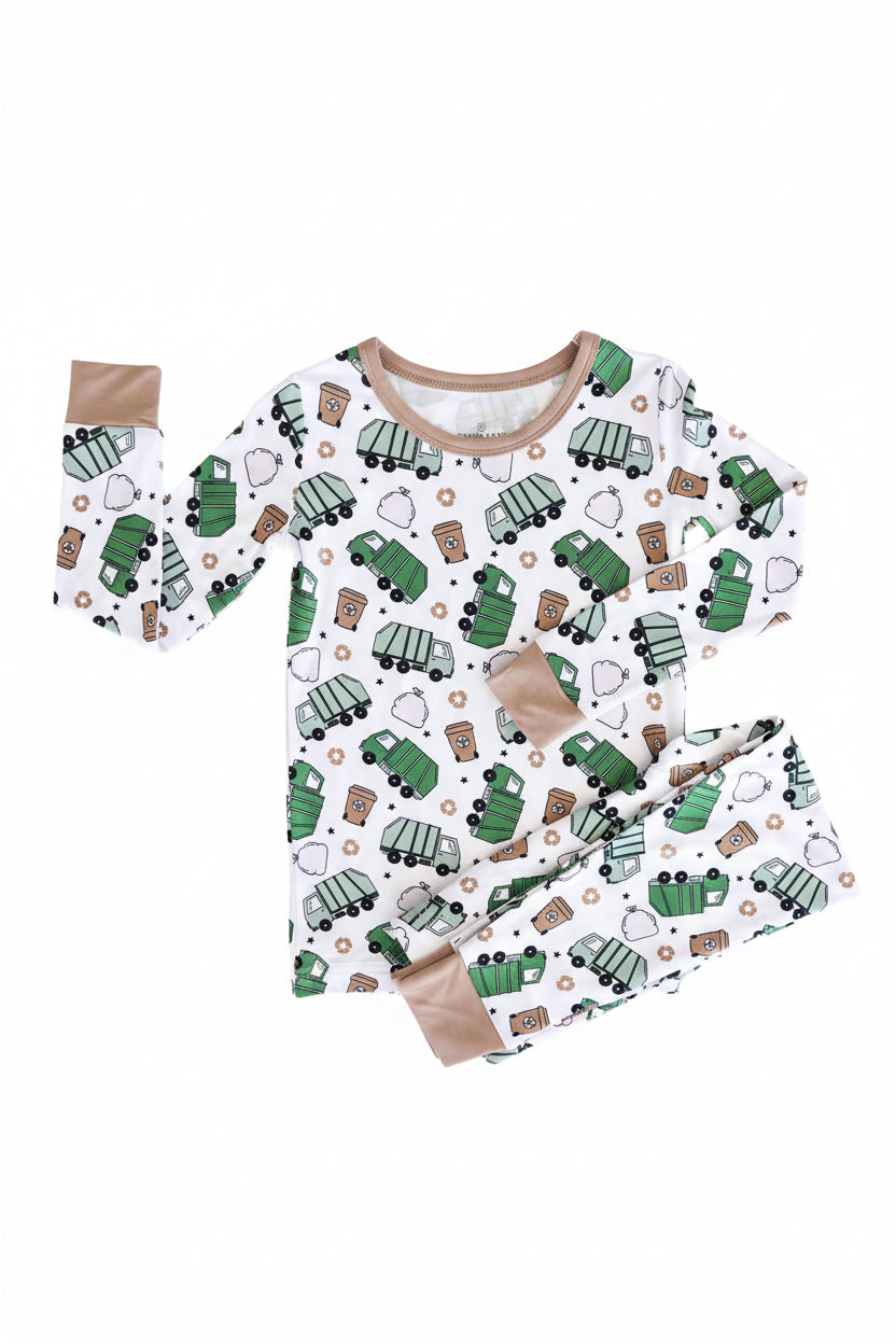 Clean Up Crew Two Piece Pajama Set