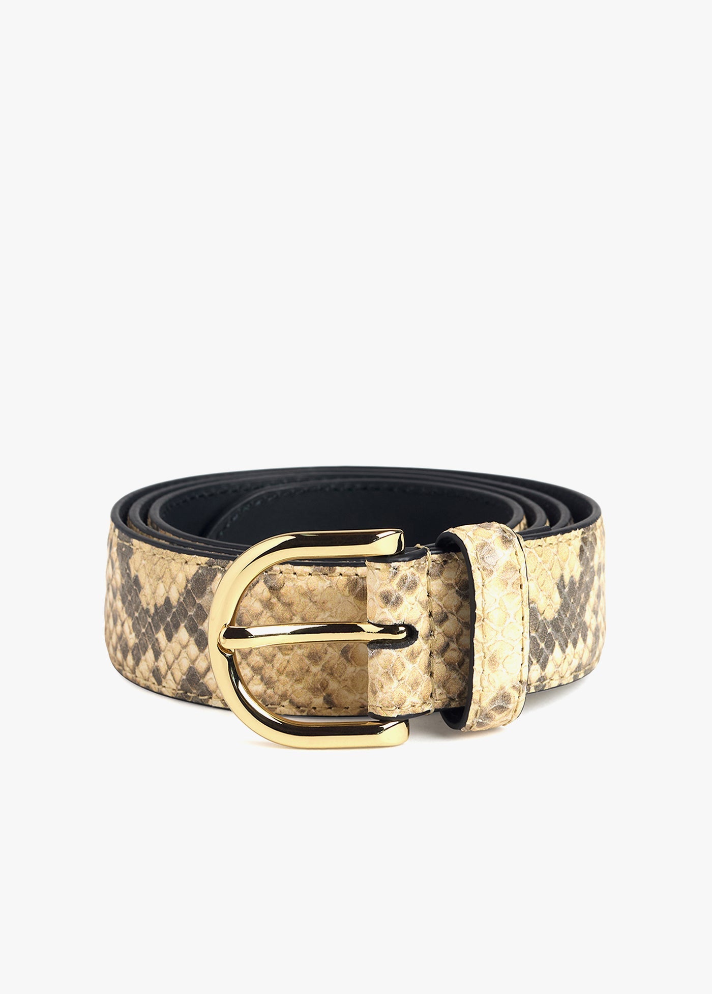 THE SNAKE PRINT JUNI BELT