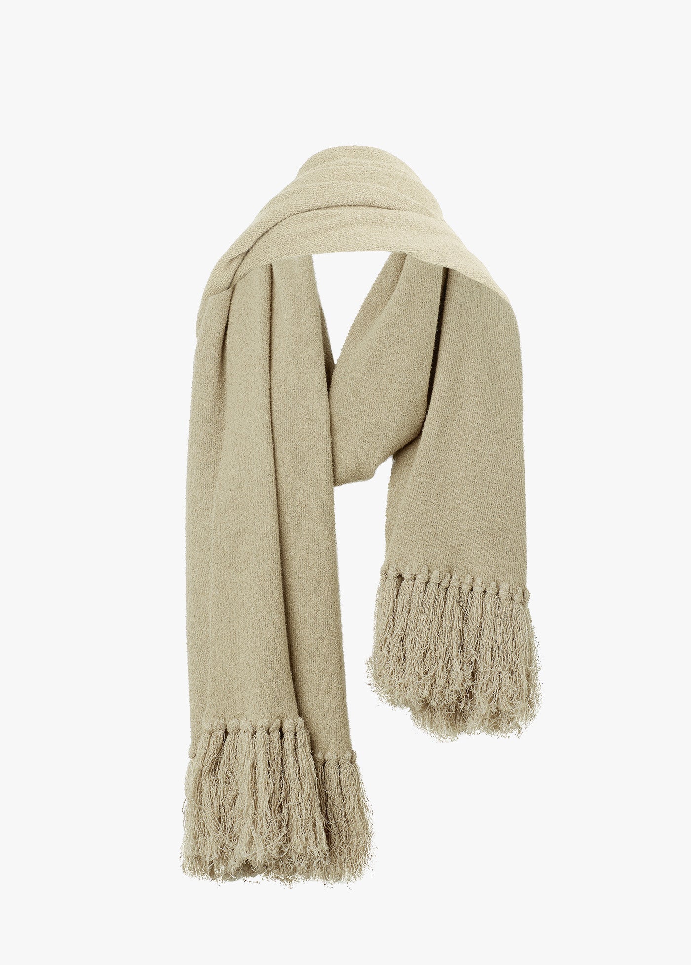 THE FRINGE LIGHTWEIGHT KNIT SCARF