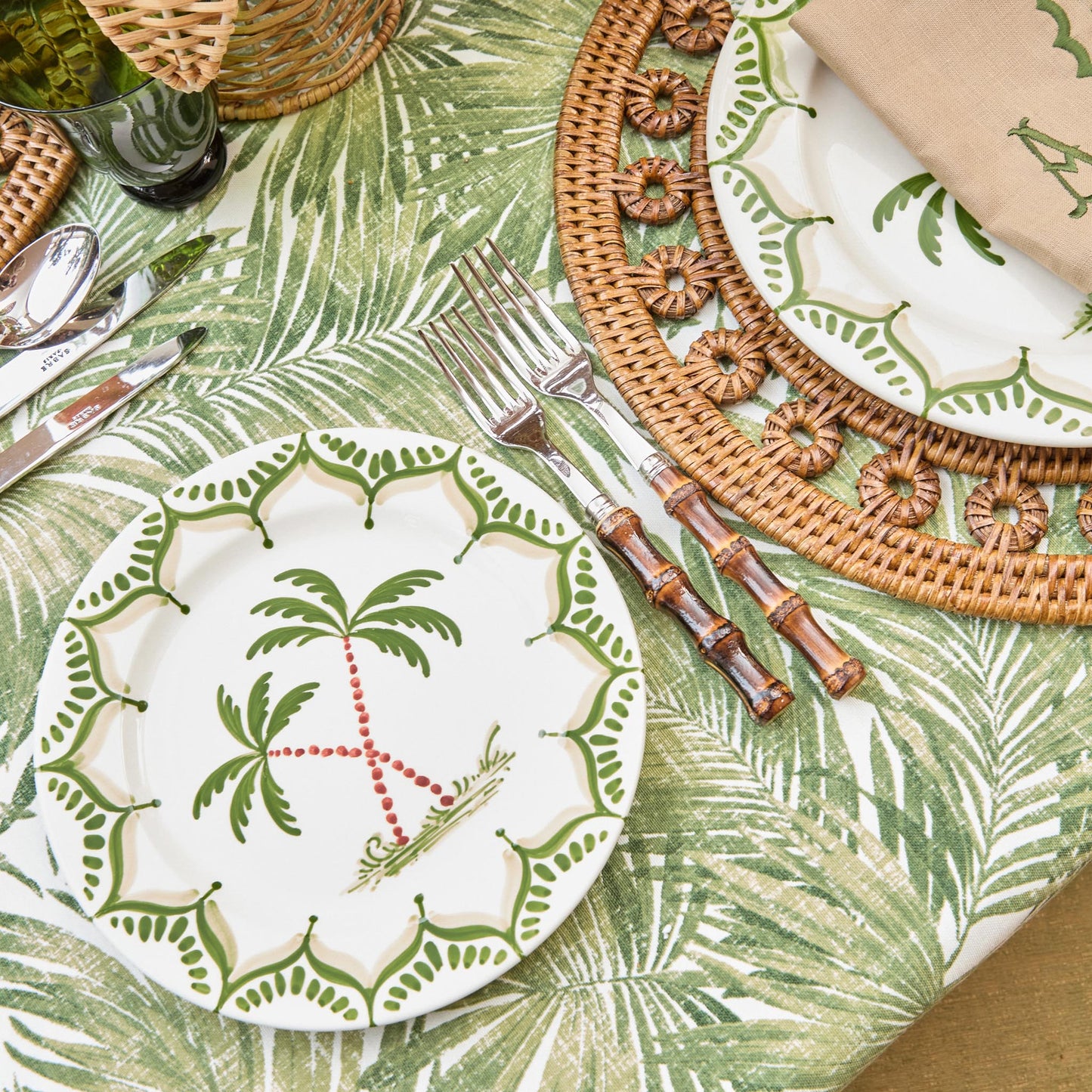Jardin de Palmier Starter Plates (Set of 4)
