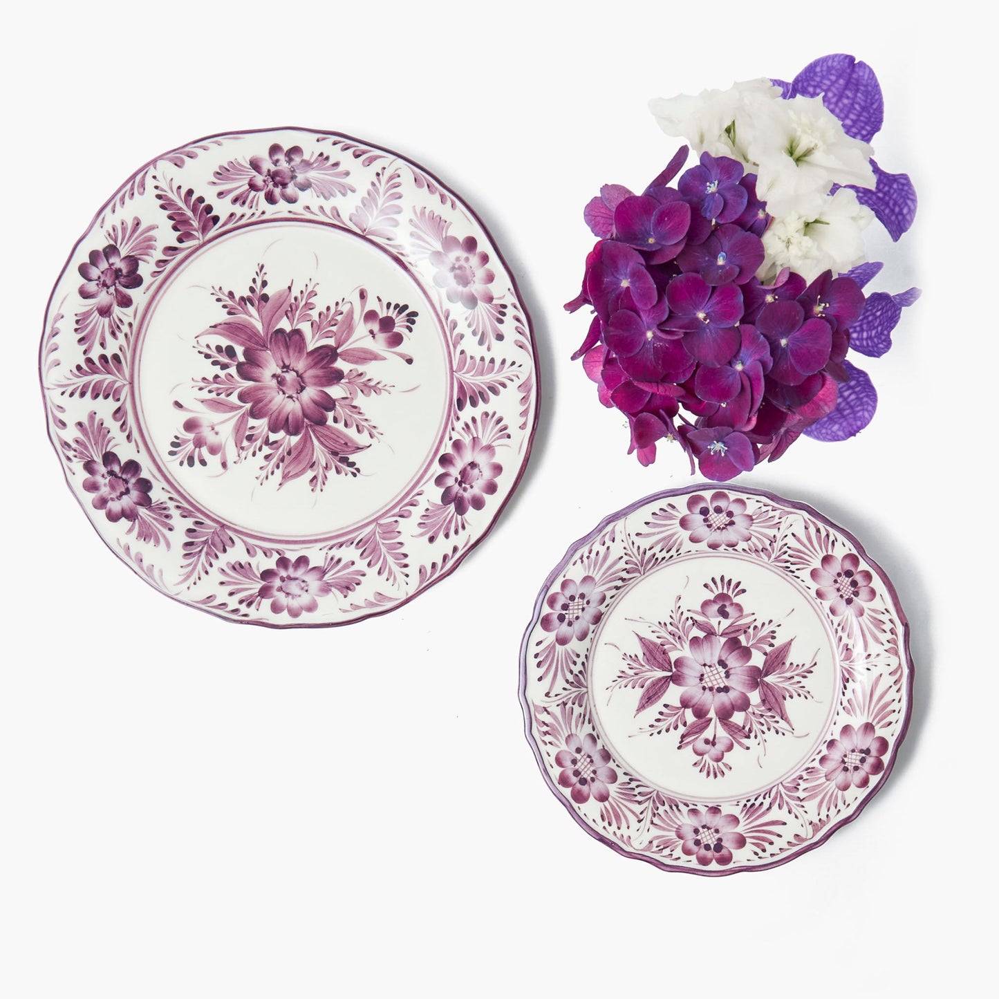 Purple Pandora Starter Plates (Set of 4)