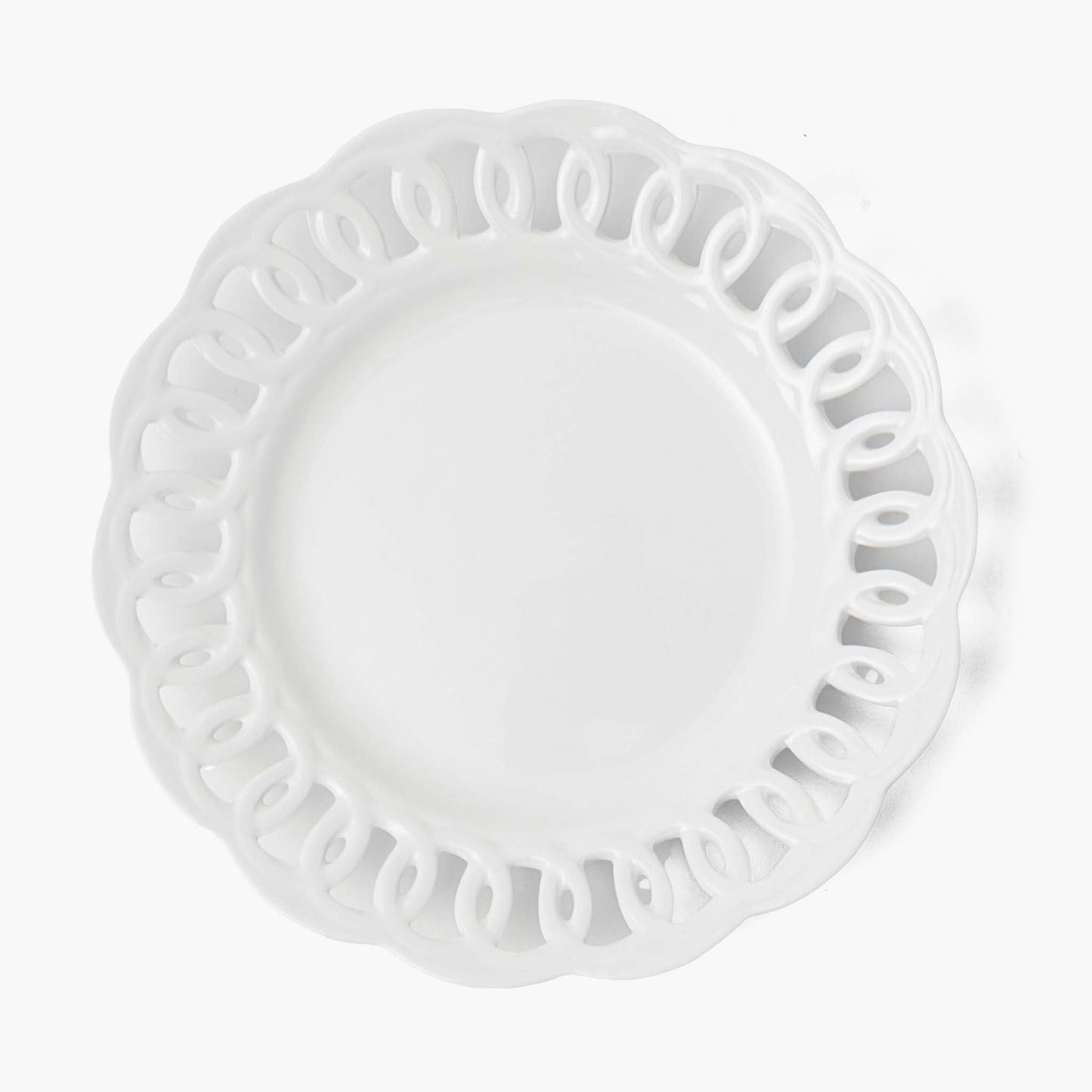 White Lace Starter Plate