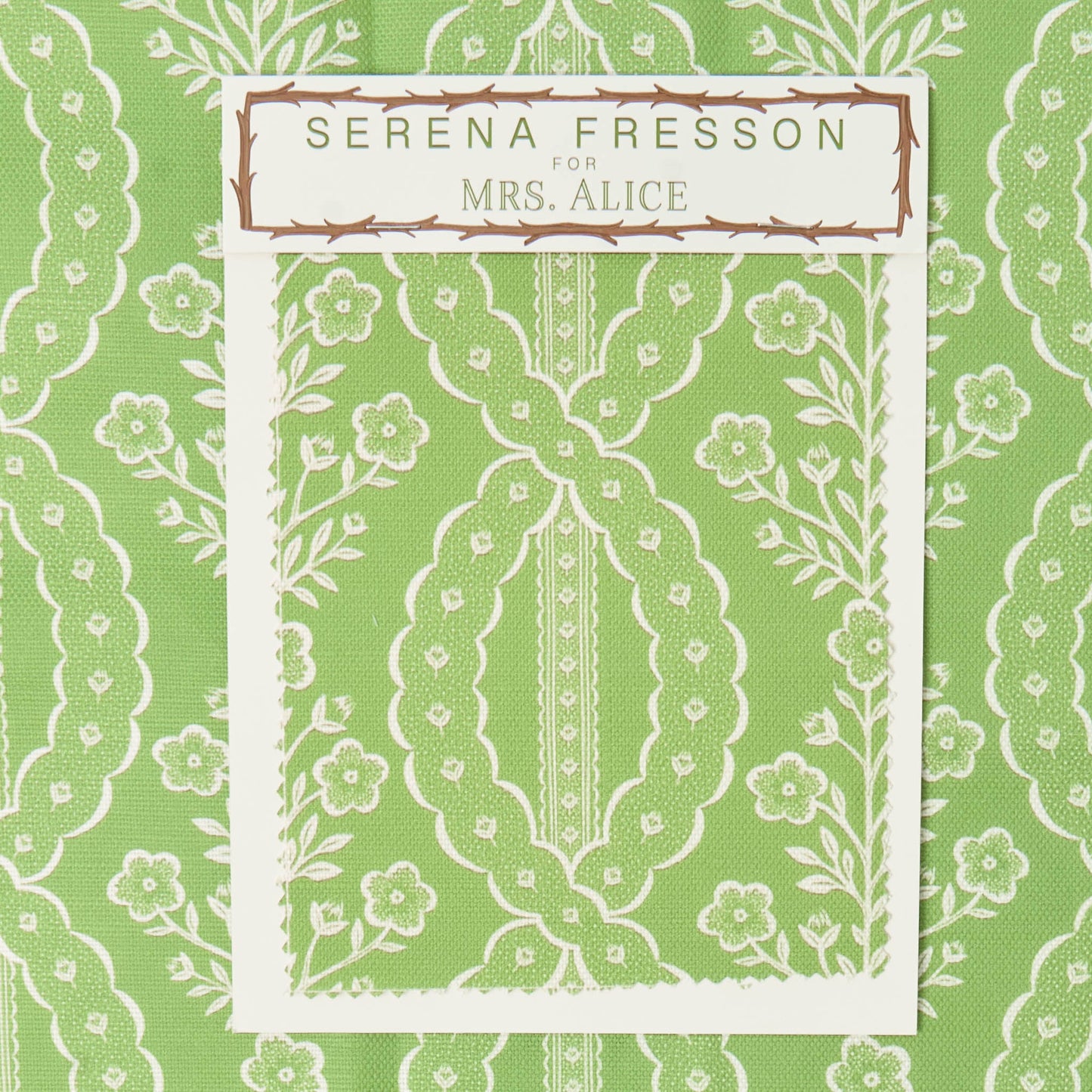 Green Sybil Inverse Fabric