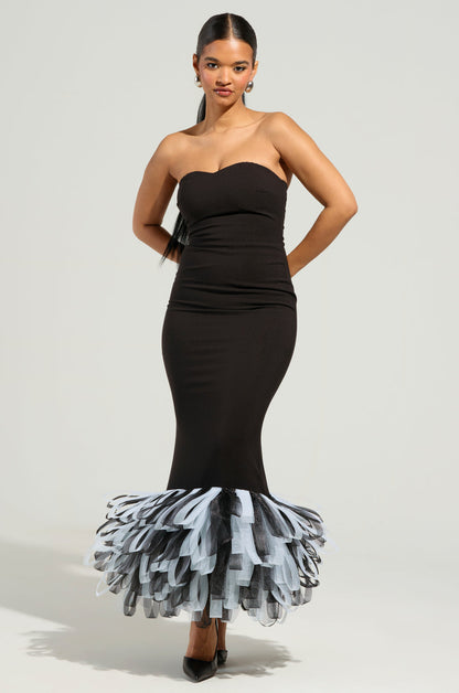 A TOAST TO ME KNIT MAXI DRESS