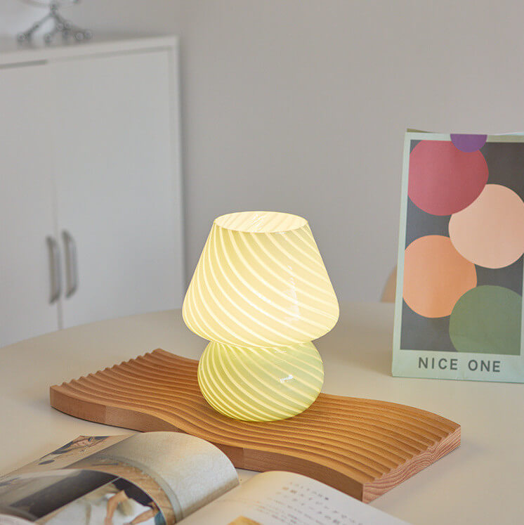 Murano Mushroom Table Lamp