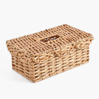 Rattan Tissue Box Holder