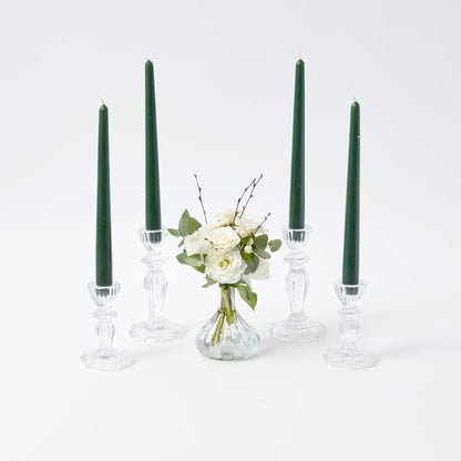 Lace Edge Candle Holders (Pair)