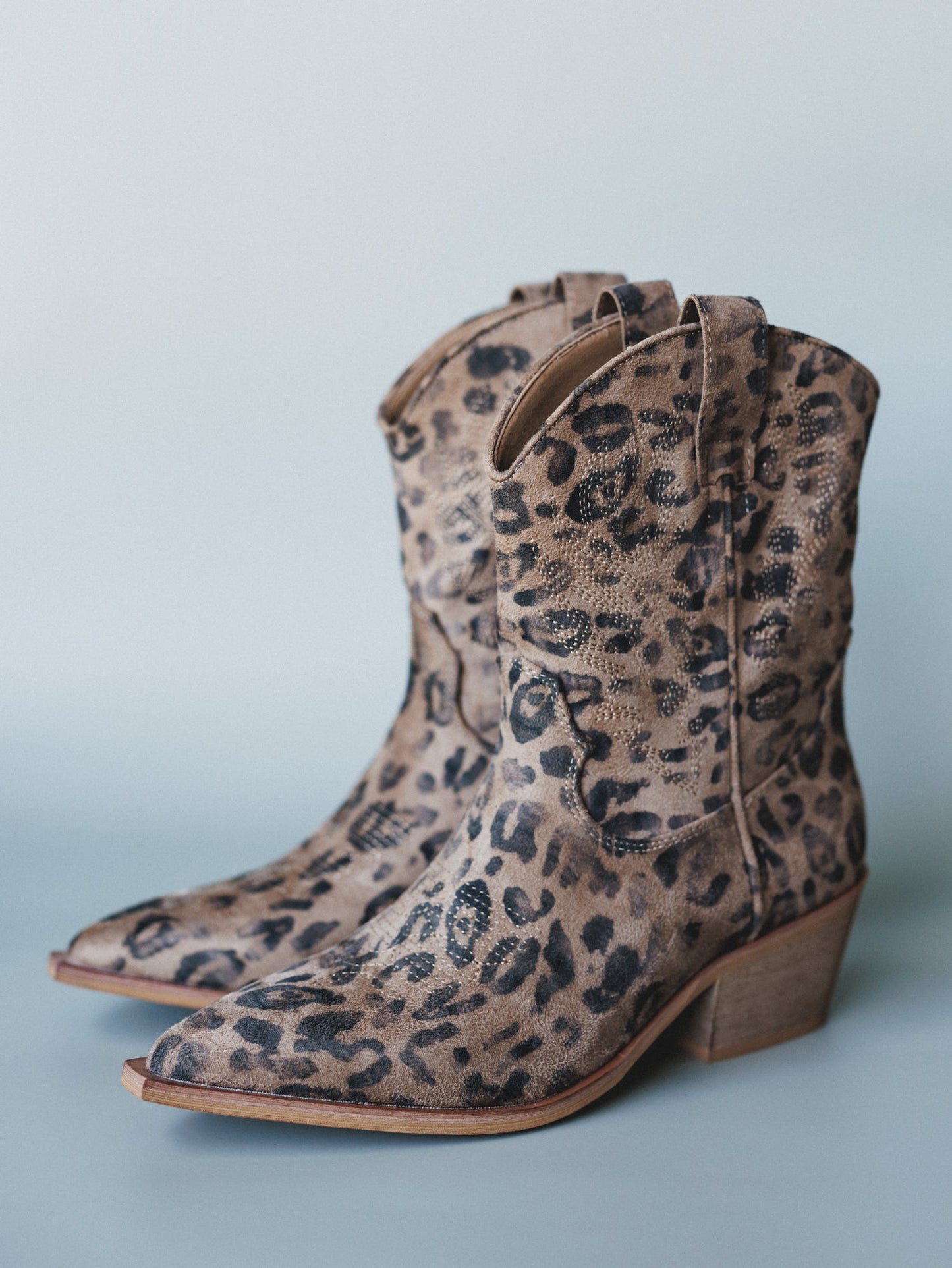 Claire Bootie - Leopard
