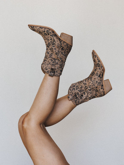 Claire Bootie - Leopard