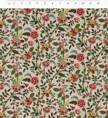 Gracie Cotton Fabric - Linen