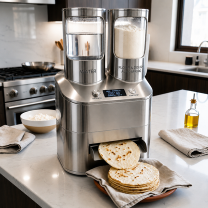 Automatic Tortilla & Flatbread Maker Machine