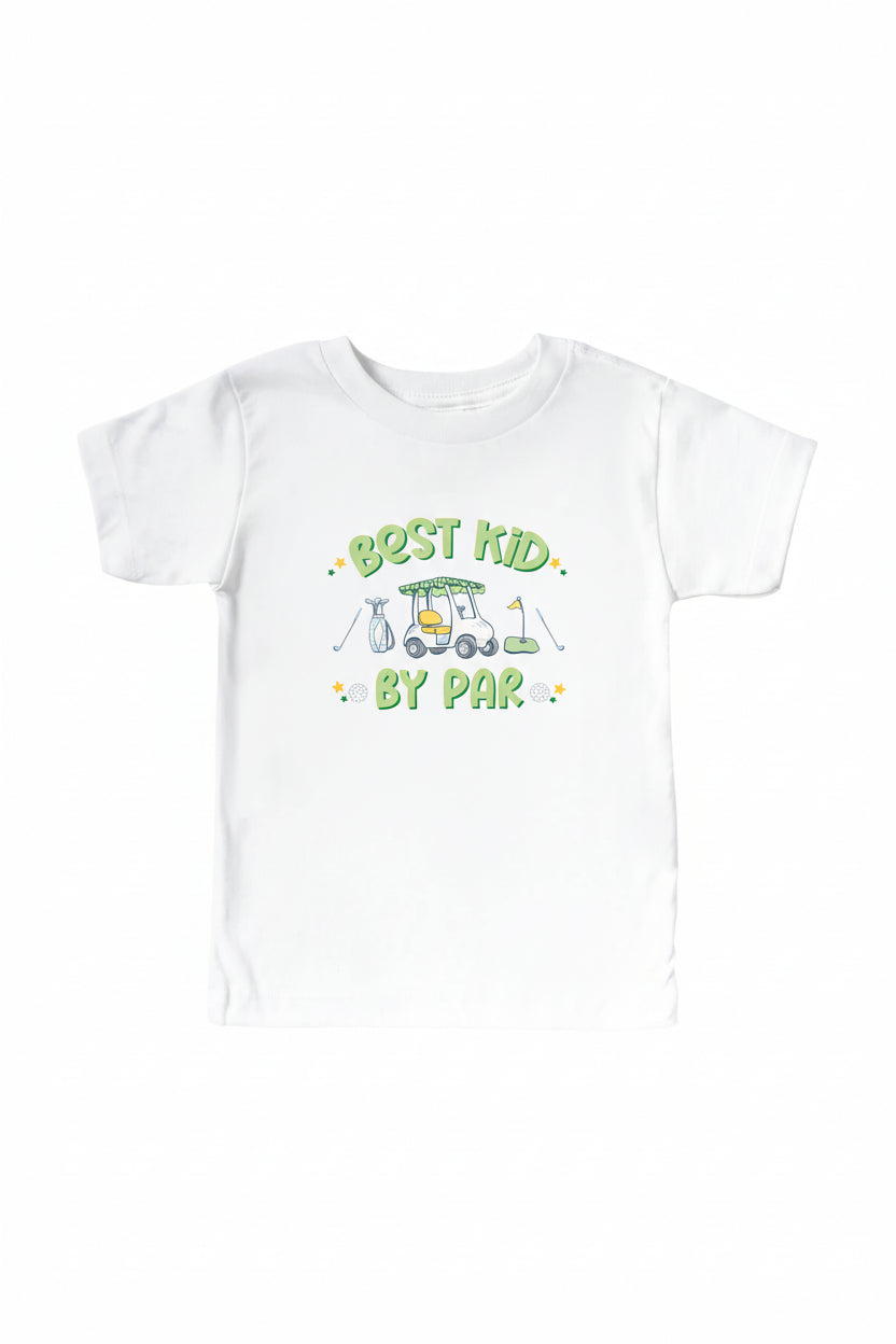 Best Kid By Par Kids Graphic Tee | White