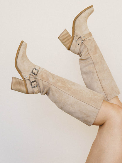 Dahlia Boot - Beige