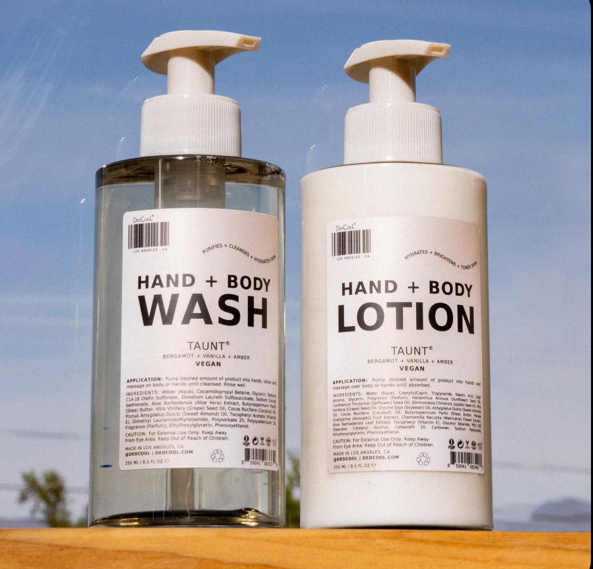 taunt hand + body lotion