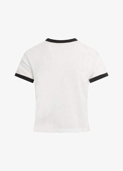 THE CROPPED FAVORITE DAUGHTER RINGER TEE