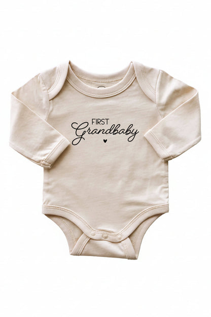 Long Sleeve Graphic Bodysuits | Natural