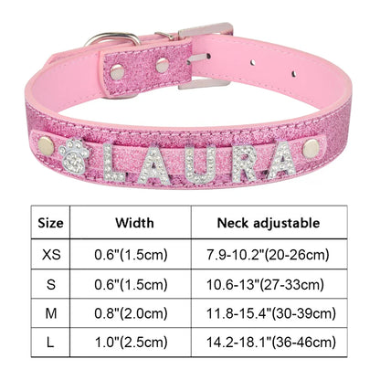 Adjustable Nylon Collar Personalized Dog Cat Tag Pet Collars Puppy Medium Large Dogs ID Free Engraved Name Custom Dogs Collars