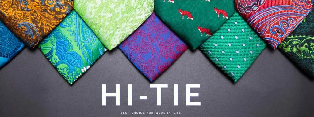 Hi-Tie Psialey Black Gold Silk Elegant Tie For Men Groom Wedding Men Necktie Pocket Square Cufflink Accessory Wholesale Designer