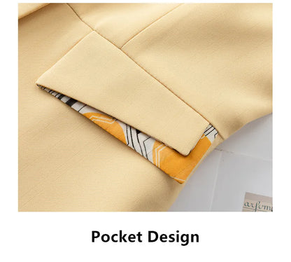 Naviu New Fashion Summer Temperament Slim Suits Women Business Formal Half Sleeve Blazer And Pants Office Ladies Work Wear