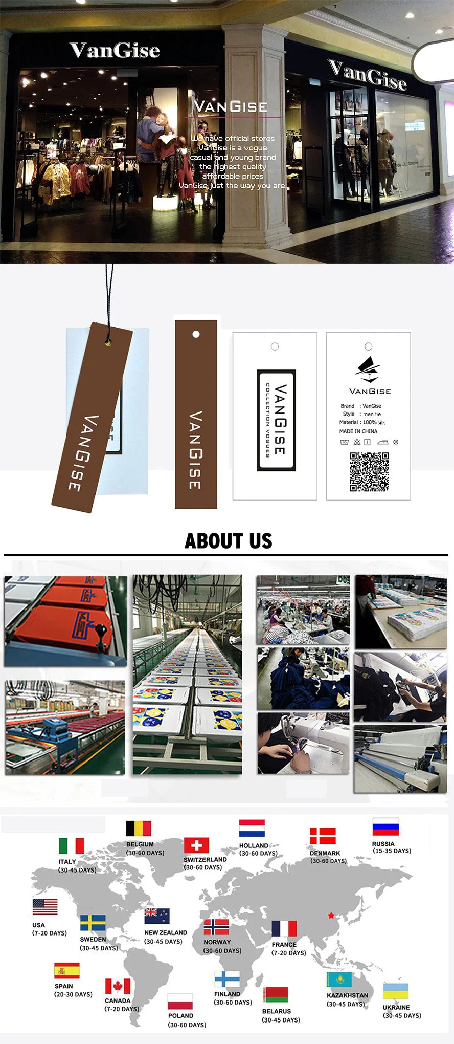 Tie For Men Newest design Luxurious 7.5 cm Necktie Shirt Accessories Striped Dark Red Man's New Year's Day