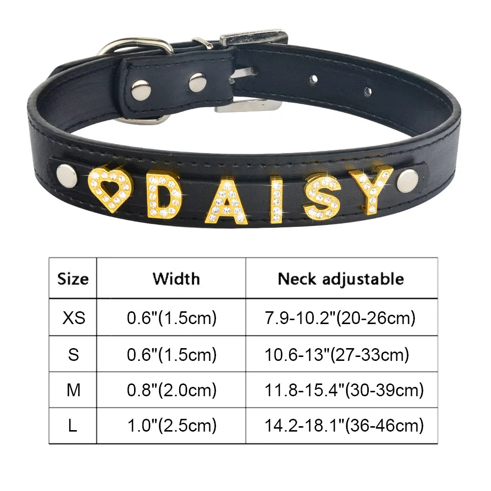 Adjustable Nylon Collar Personalized Dog Cat Tag Pet Collars Puppy Medium Large Dogs ID Free Engraved Name Custom Dogs Collars