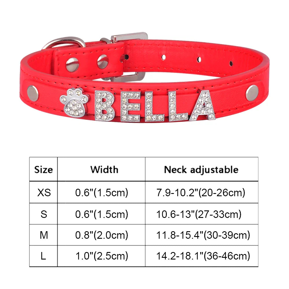 Adjustable Nylon Collar Personalized Dog Cat Tag Pet Collars Puppy Medium Large Dogs ID Free Engraved Name Custom Dogs Collars