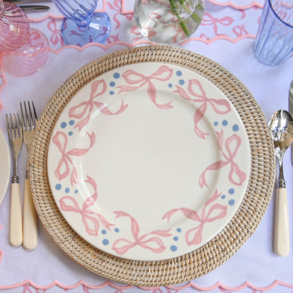 Harley's Bow Dinner Plates (Set of 4)