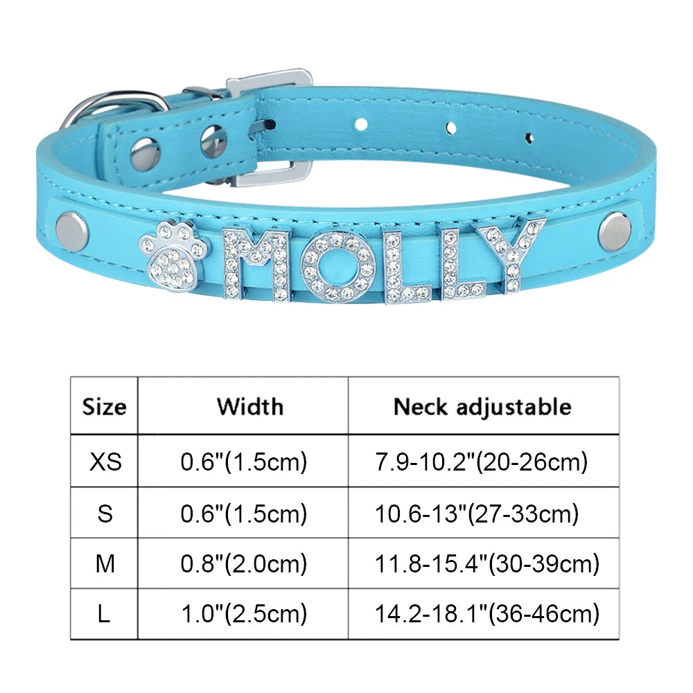 Adjustable Nylon Collar Personalized Dog Cat Tag Pet Collars Puppy Medium Large Dogs ID Free Engraved Name Custom Dogs Collars