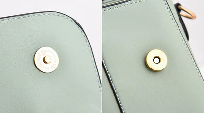Simple Handbag For Women PU Leather Shoulder Bag Fashion Small Handle Bag Designer Crossbody Bag Daily Lady Shopping Hand Pouch