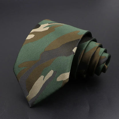 New Men's Tie Classic Solid Color Stripe Flower Floral 8cm Jacquard Necktie Accessories Daily Wear Cravat Wedding Party Gift