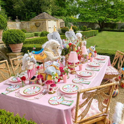 Pink & Green Eloise Linen Placemats (Set of 4)