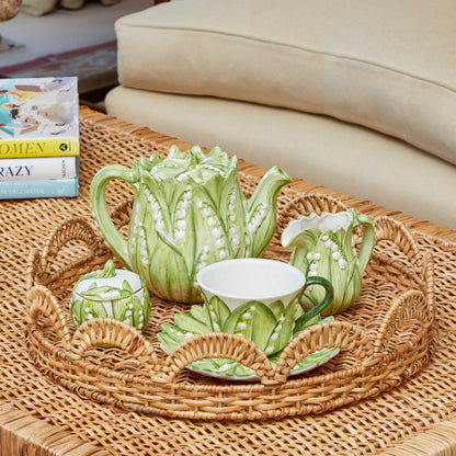 Lily of the Valley Sugar Pot