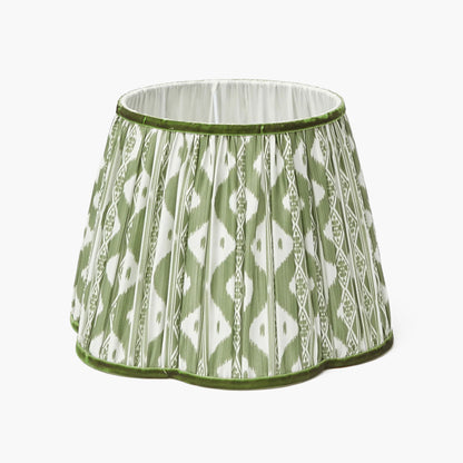 Olive Ikat Lampshade (30cm)
