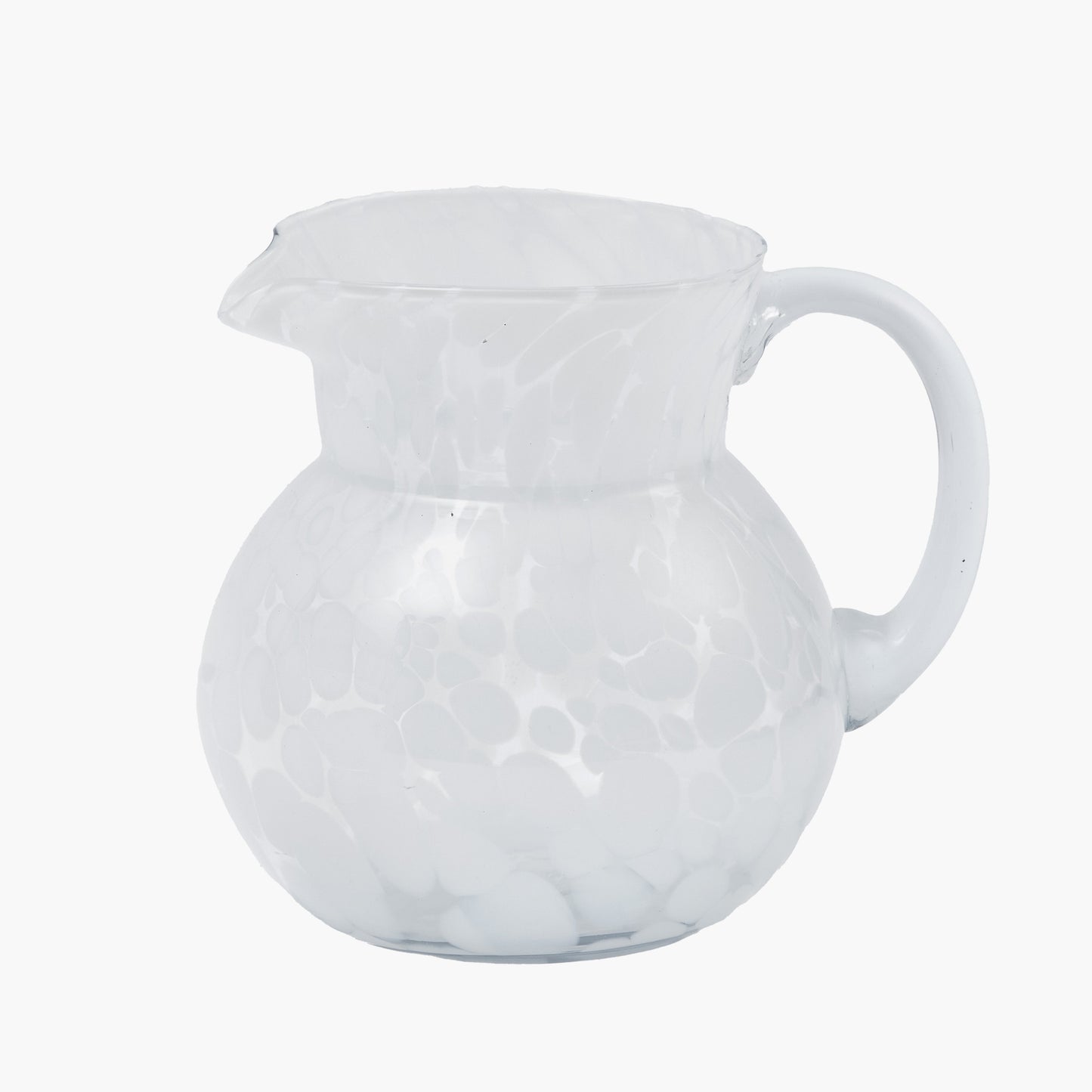 Dappled White Water Jug