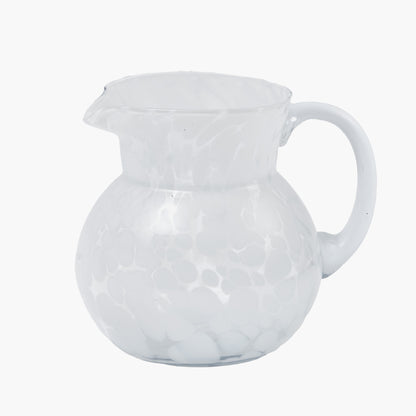 Dappled White Water Jug