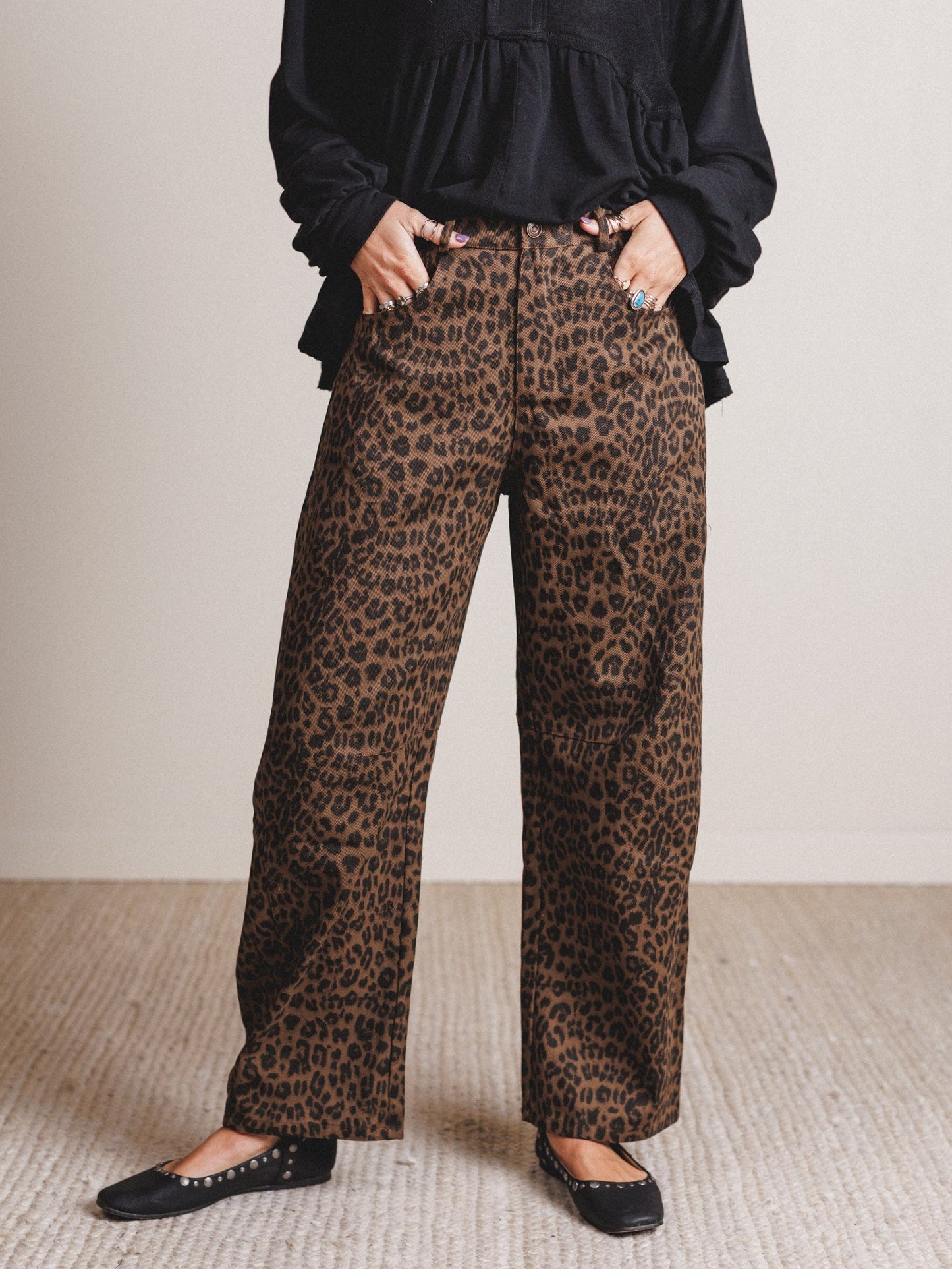 Animal Palace Pants - Chocolate - Pre Order