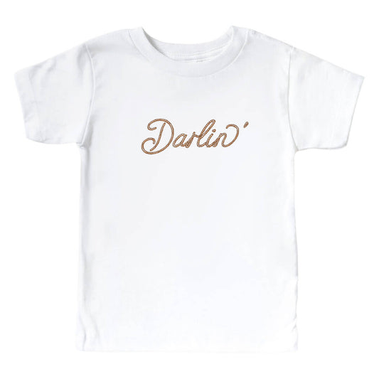 Darlin' Kids Graphic Tee | White